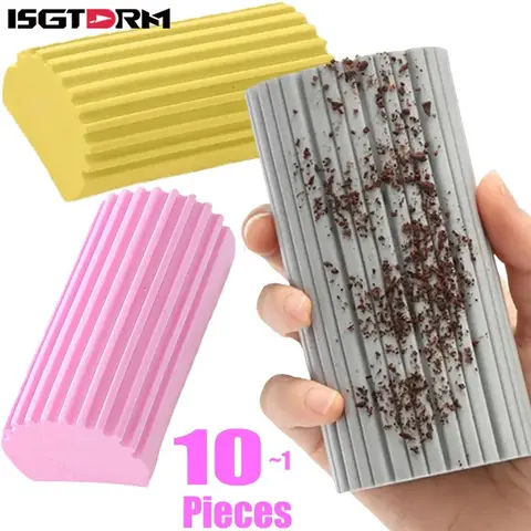 ISGTDRM Clean Duster Sponge Dusting Wet Duster Powder Cleaning Sponge Dust Removal Dusters for Home Car Kitchen Bathroom Scrub