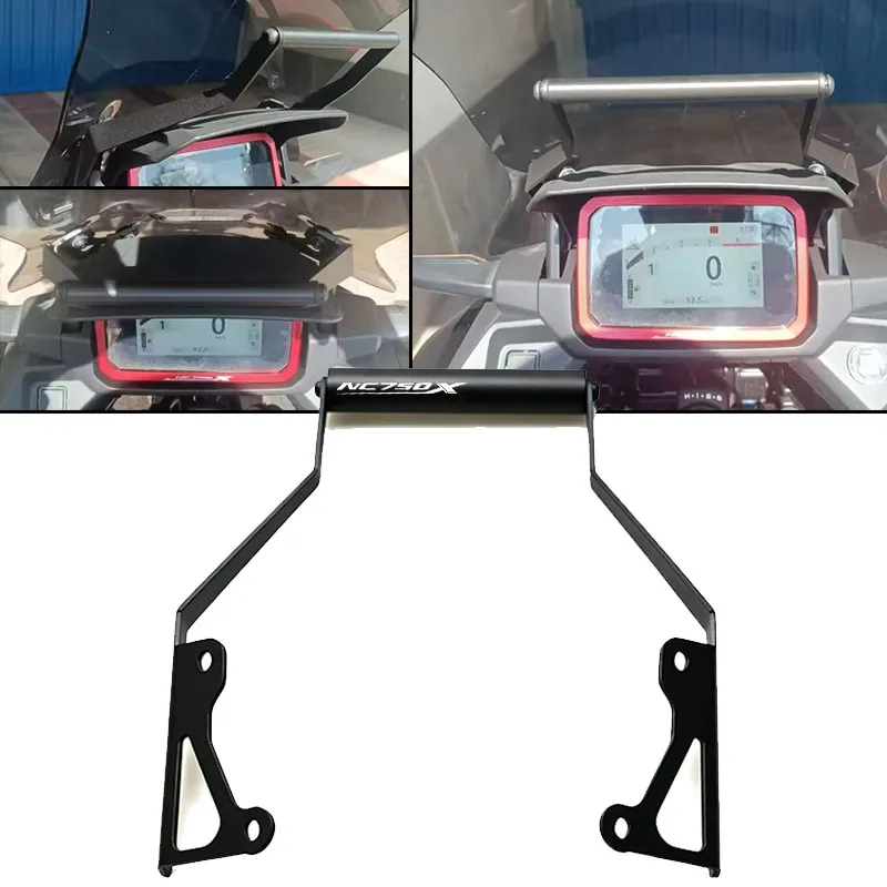 NC750X 2026 Motorcycle Extended Bracket Phone Navigation Bracket GPS Mount Stand Supporter Holder For NC750X NC 750X 2025 2026