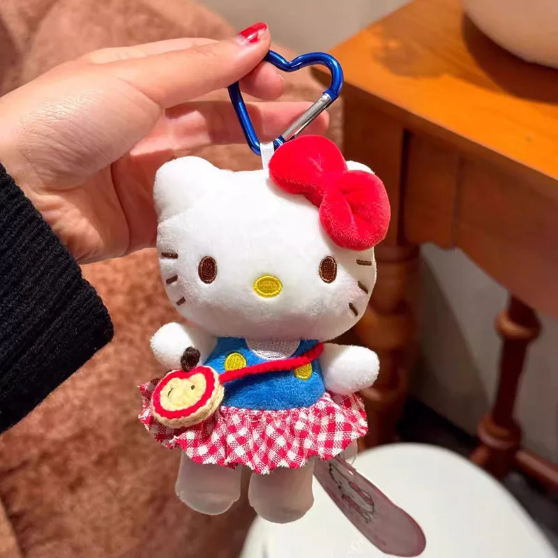 

Sanrio Hello Kitty брелок Kawaii Hello Kitty кукла подвески рюкзак подвесные украшения KT кошачьи брелоки детские подарки на день рождения