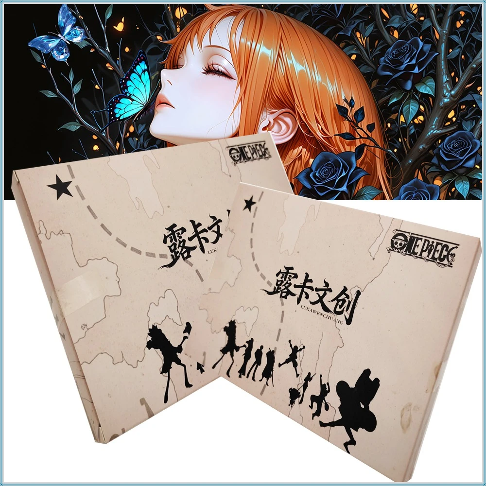 

One Piece Peripherals Collection Cards Popular Anime Nico Robin Boa·Hancock Personality Attractive Color Paper Cards Fans Gifts
