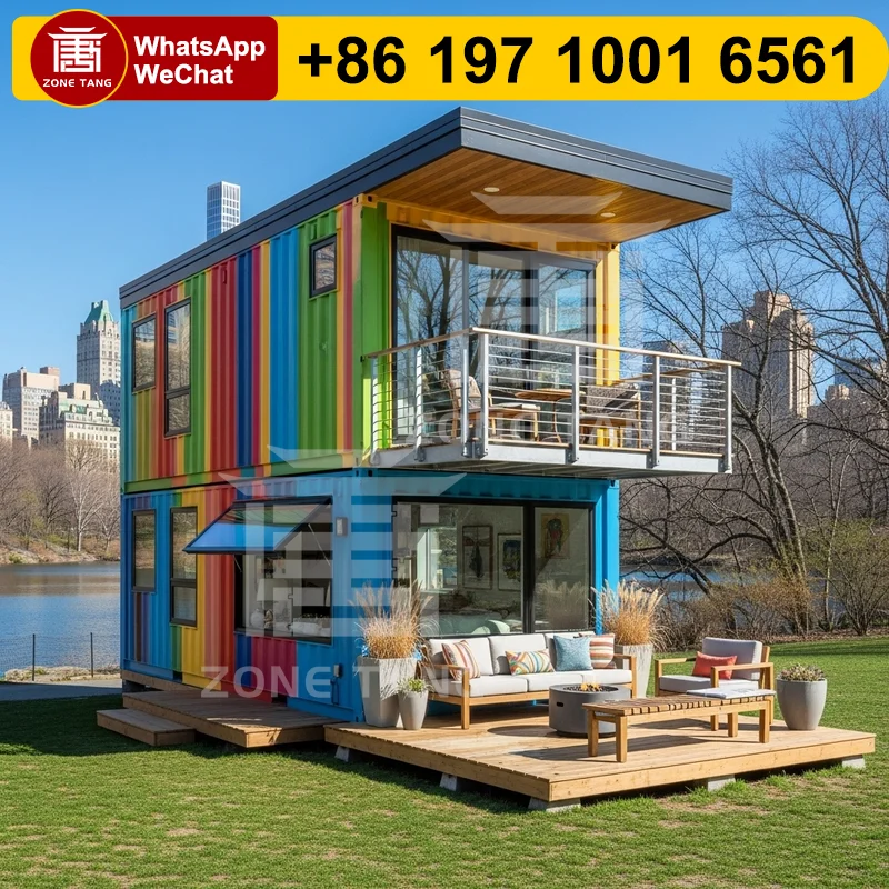 

Pre Fabricated Homes Standalone Home Moisture Proof Affordable Container Homes ISO CE Certificate Kit Homes Anti Rust Durability