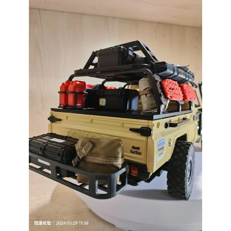 

Защитная дуга (ролл-бар) для радиоуправляемых пикапов MN82 Toyota LC79, внедорожная дуга безопасности, аксессуары для тюнинга