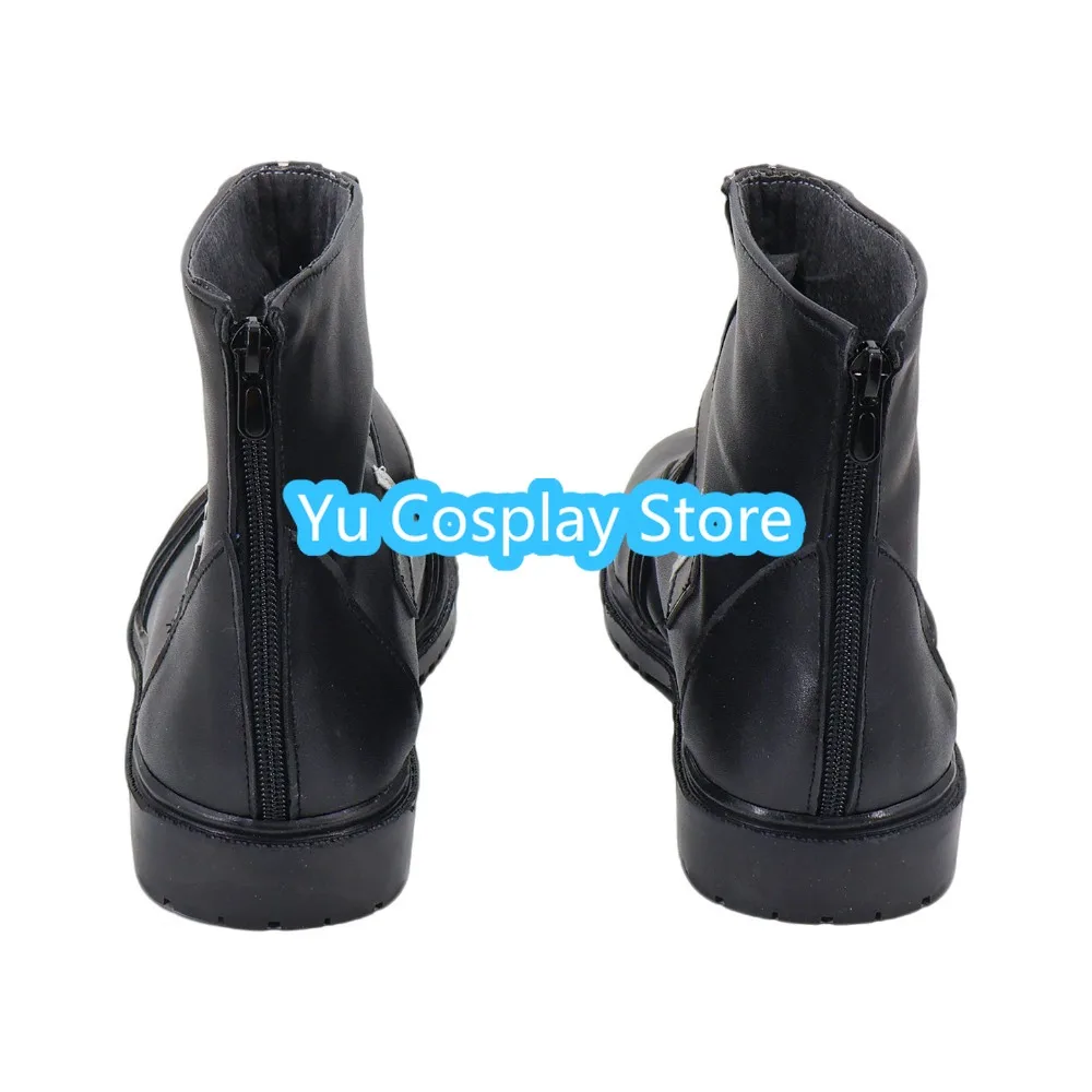 

Arknights Yi Cosplay Shoes Anime Game Boss Yi Cos Shoes Custom Made Unisex PU Leather Boots Fancy Dress Party Props Show Boots