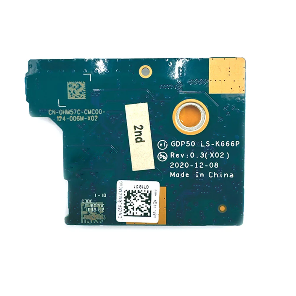 Laptop Keyboard Connector Board For Alienware M15 R5 R6 R7 0HM57C HM57C 05PJRM 5PJRM LS-K666P