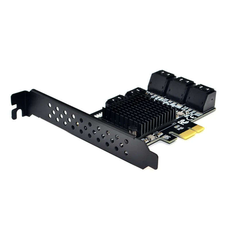 SATA3 expansion card PCI-E to SATA3.0 expansion card 10 port SATA 6G PCIE supports Synology GEN3