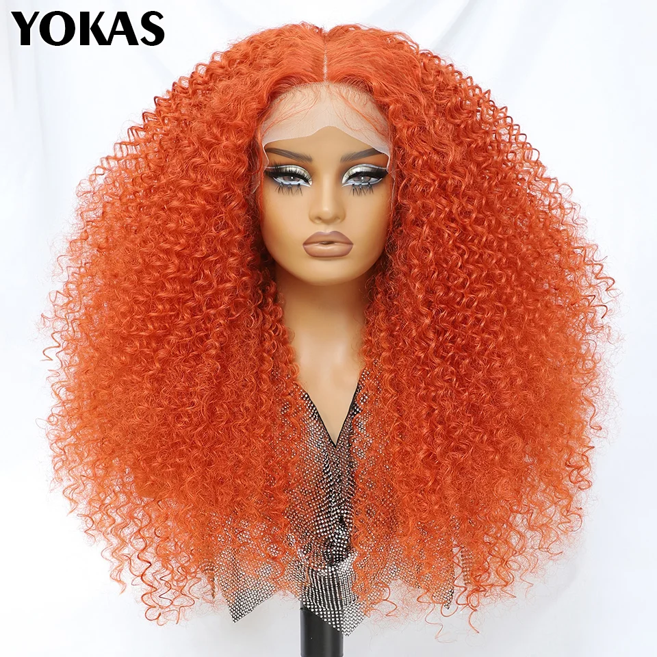 

Lace Front Wigs 24 Inch Synthetic For Afro Women Chocolate Brown Lace Front Wigs For Female Curly Lace Front Wigs With Baby Hair