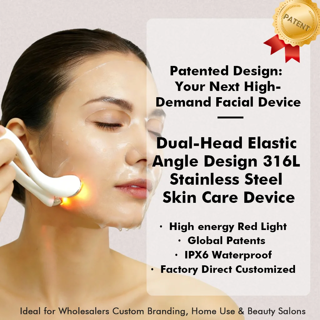 Home Use Facial Massager Beauty for Women Face Massager Red Light Based Facial Massager for  Care Smoothing Firming