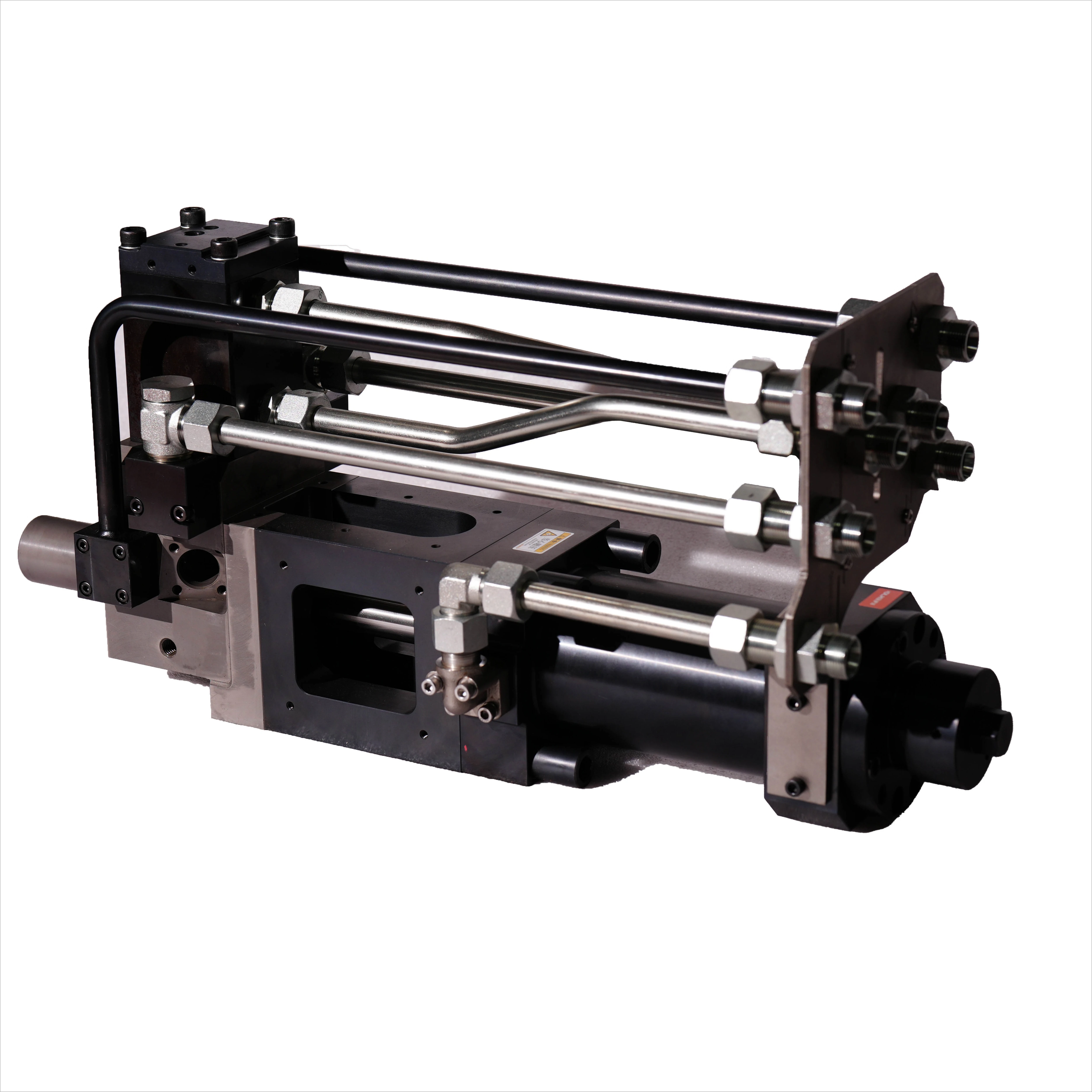 

Self-Cleaning Polyurethane Mixing Head, Low-Residue Design, Enhances Production Efficiency