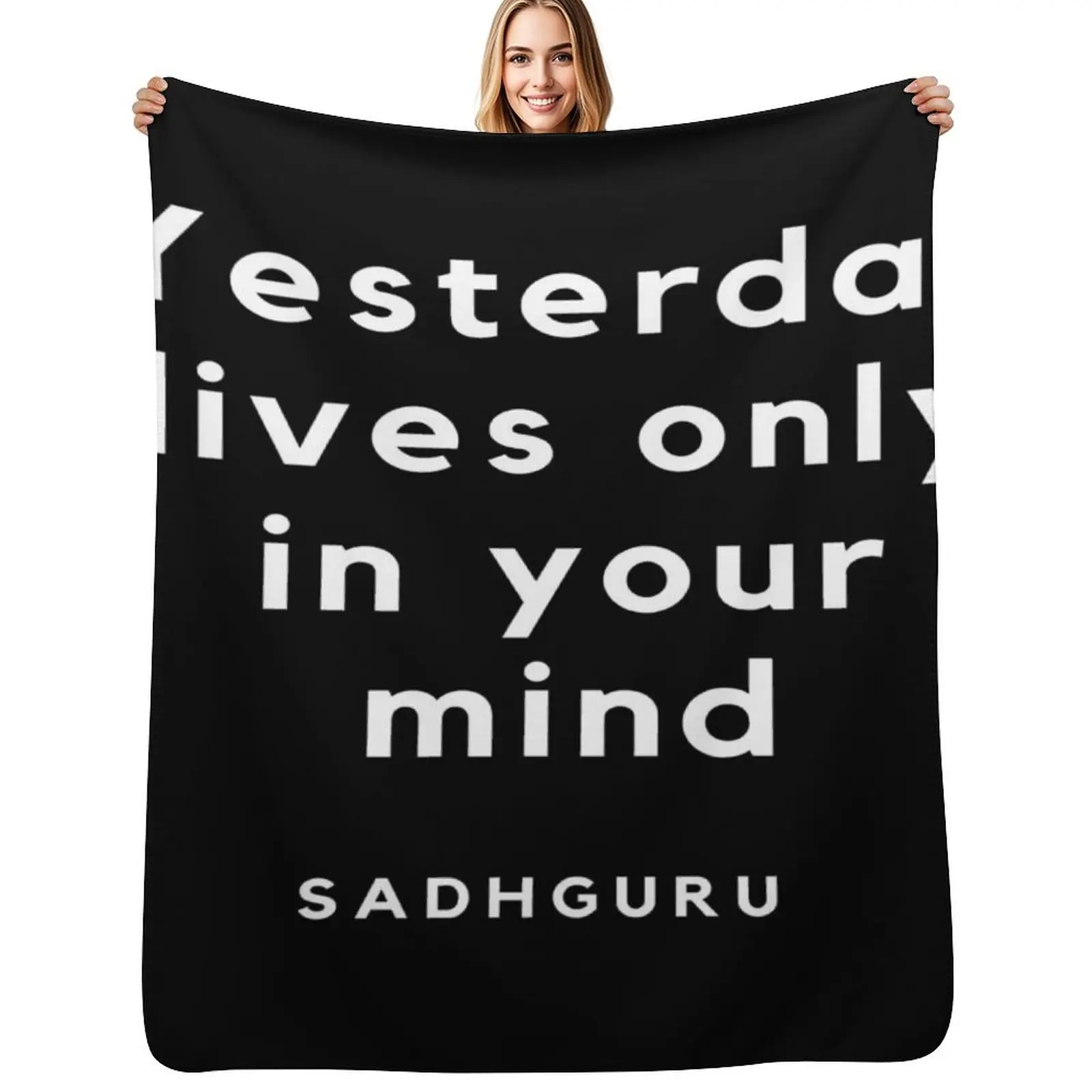 

Sadhguru Mystic Throw Blanket Giant Sofa Sofas halloween Softest Blankets