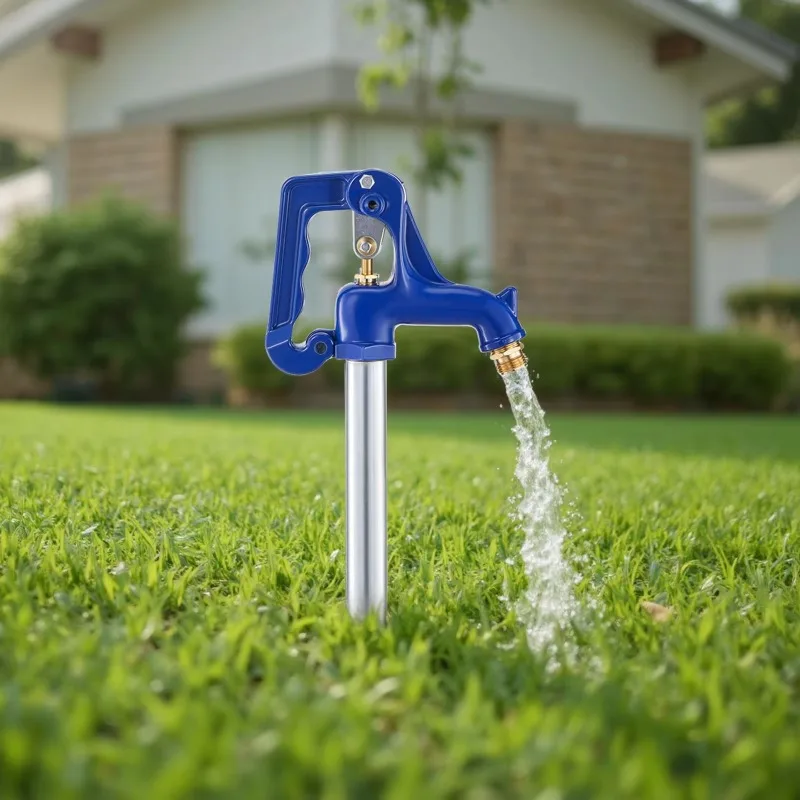 3.22Ft frost-proof outdoor faucet, yard 3/4 pipe connection, garden water connector