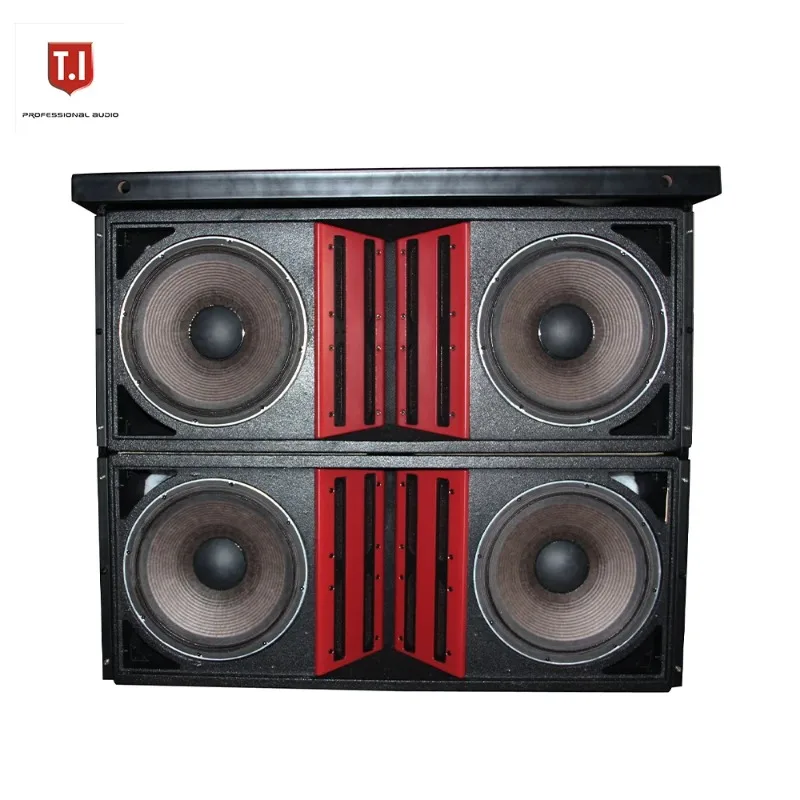 Dual 15 Inch Three Way Neodymium Waterproof Line Array Long Distance Stage Audio Speaker - view 3