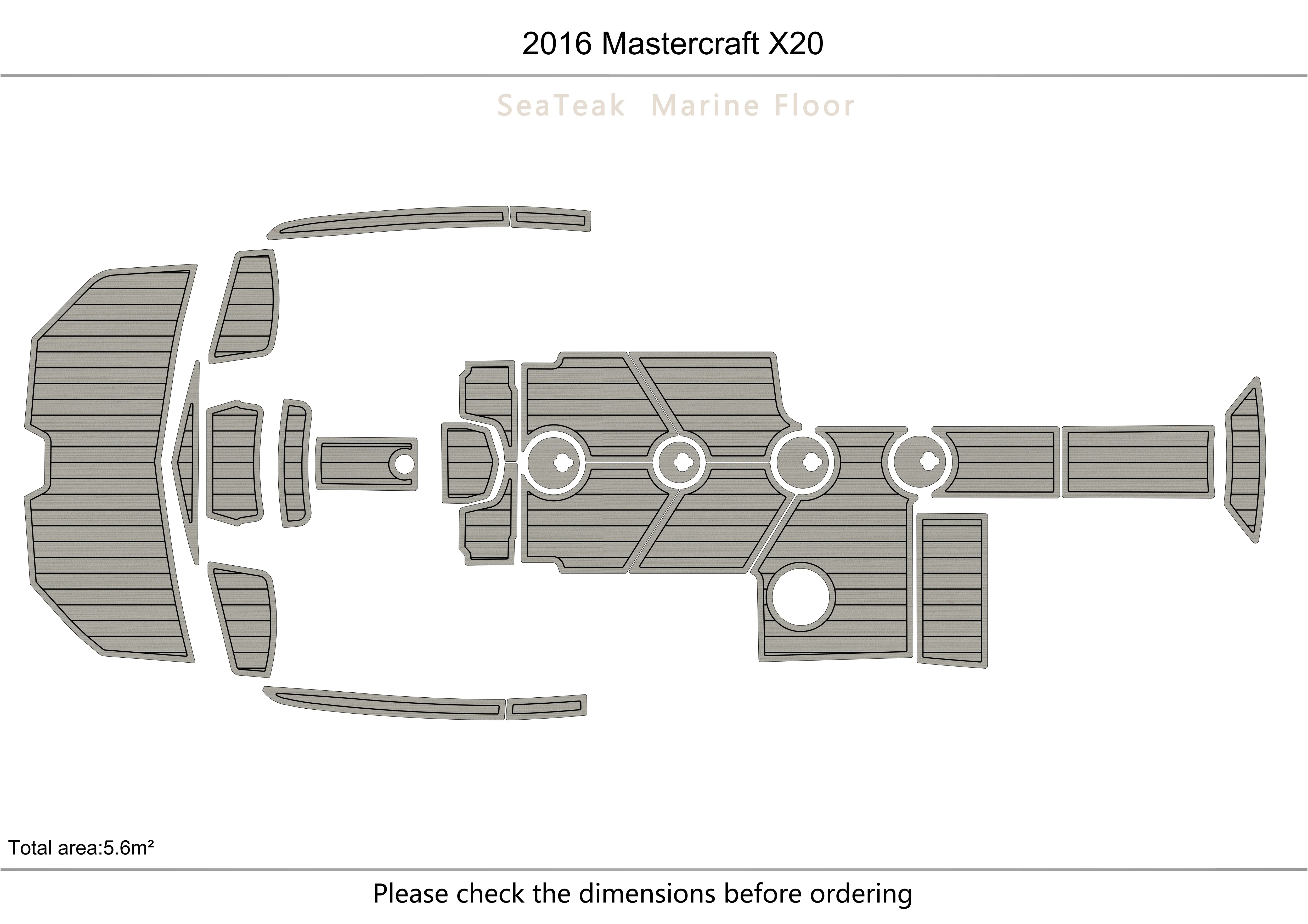 2016 Mastercraft X20 Cockpit  swimming platform 1/4