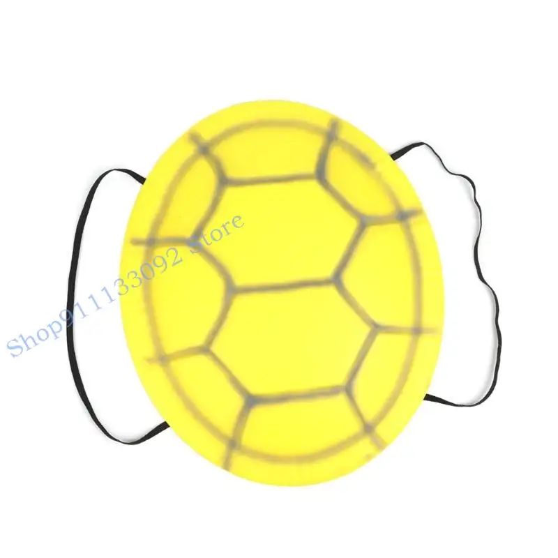 H9ED إيفا السلحفاة قذيفة هالوين زي الدعائم مخلوق البحر السلحفاة تأثيري حلي للطفل الكبار هالوين تأثيري #3