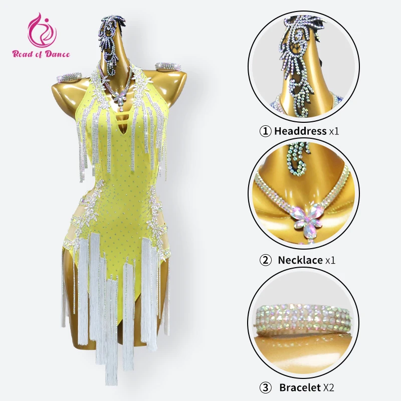 女性用コスチューム フェスティバル ボールルームドレス スタンダードダンス ラテン衣装 ガールズ 2025 フリンジ付き プロムパーティー衣装 エレガントなパーティースーツ