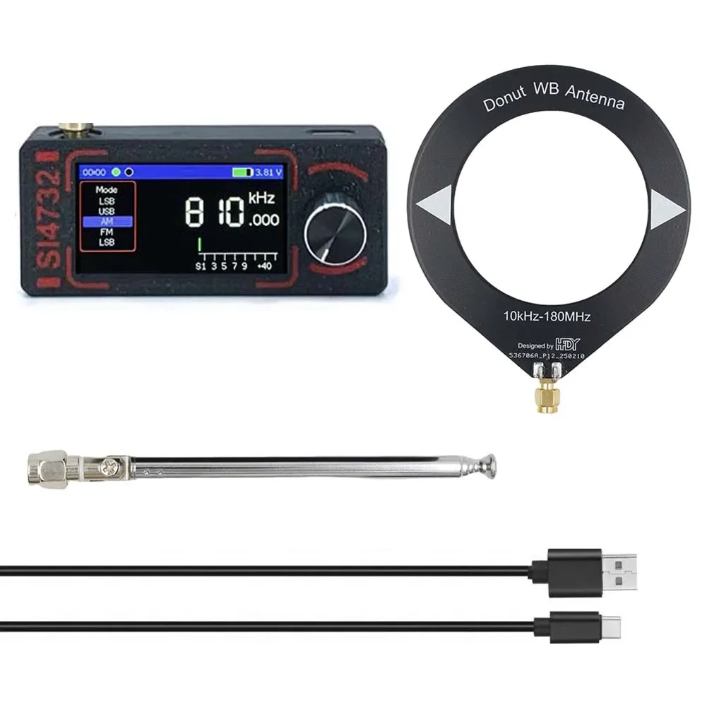 Mini SI4732 volledige band voor DSP-zakradio ondersteunt FM AM en voor SSB-modi Testmeetinstrumentaccessoire op voorraad Groothandel