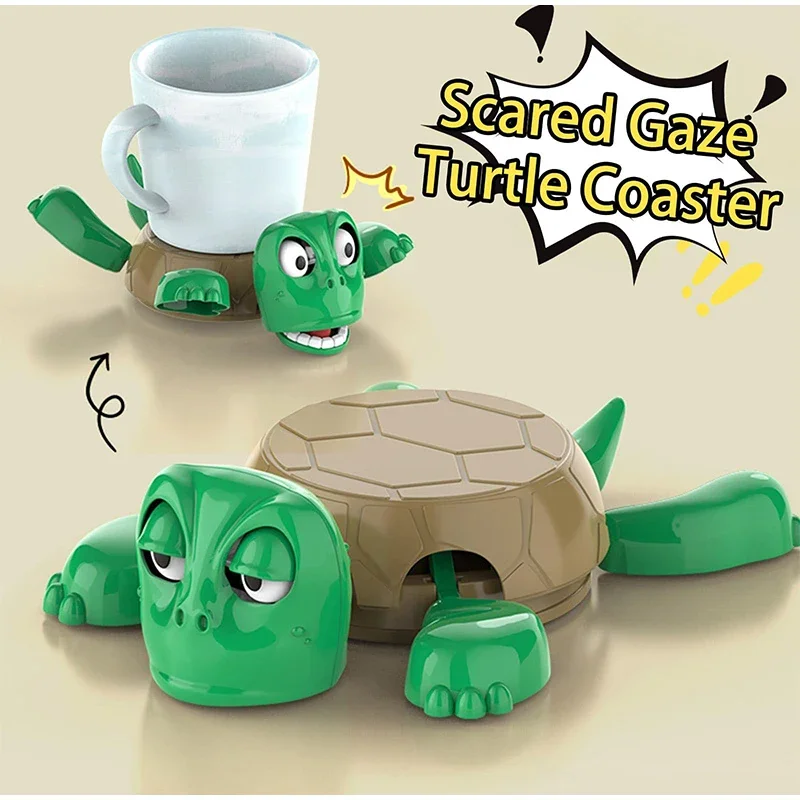 3d Printing Turtle Coaster Cup Mat Under Glass Hot Pad Original Coasters Stand for Mugs Kitchen and Home Utensils Tea Drink Pads