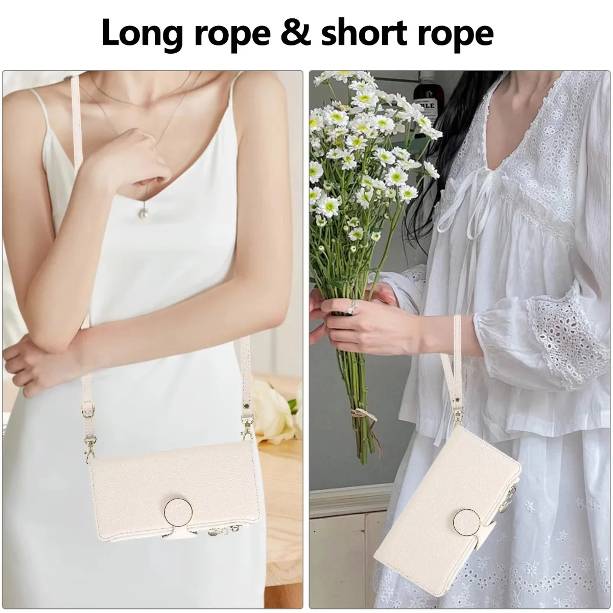Crossbody الحبل محفظة قضية الهاتف لسامسونج غالاكسي A56 A36 A16 A26 A06 A55 A05 A35 A24 A34 A54 A25 A15 A14 A33 A53 A52 #5