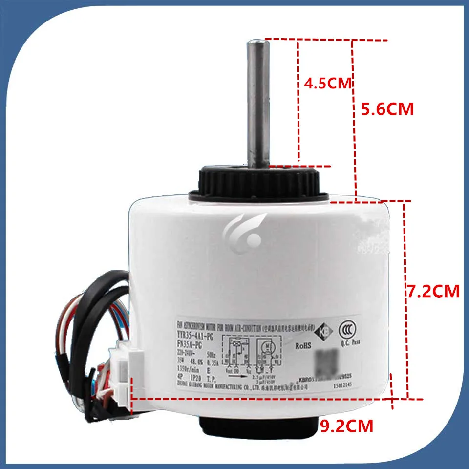 nuovo buon funzionamento per il motore della macchina del motore del ventilatore del condizionatore d\'aria FN35A-PG YYR35-4A1-PG 15012145 buon