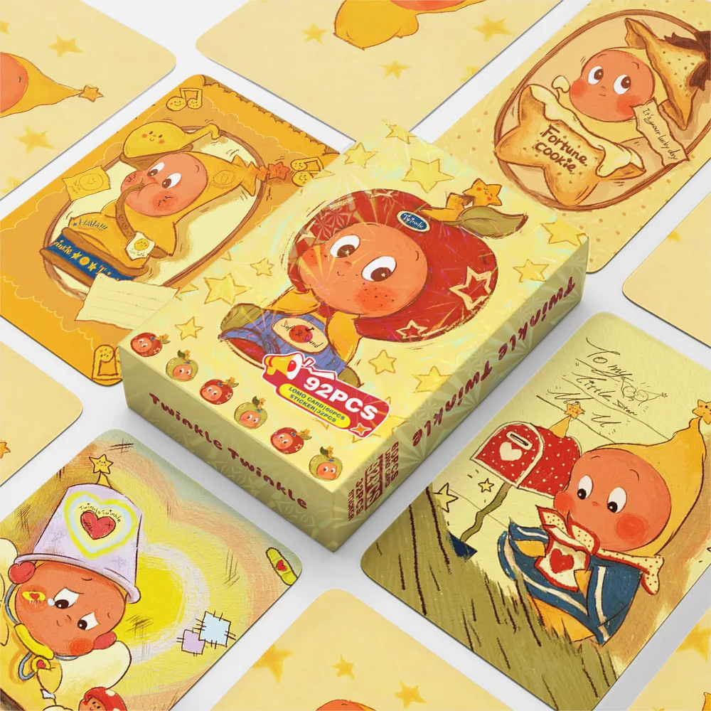 

92 шт./компл. фигурки серии We Are Twinkle Twinkle Lomo Card Альбом Персонажи Фотокарточки Коллекционные карты для фанатов