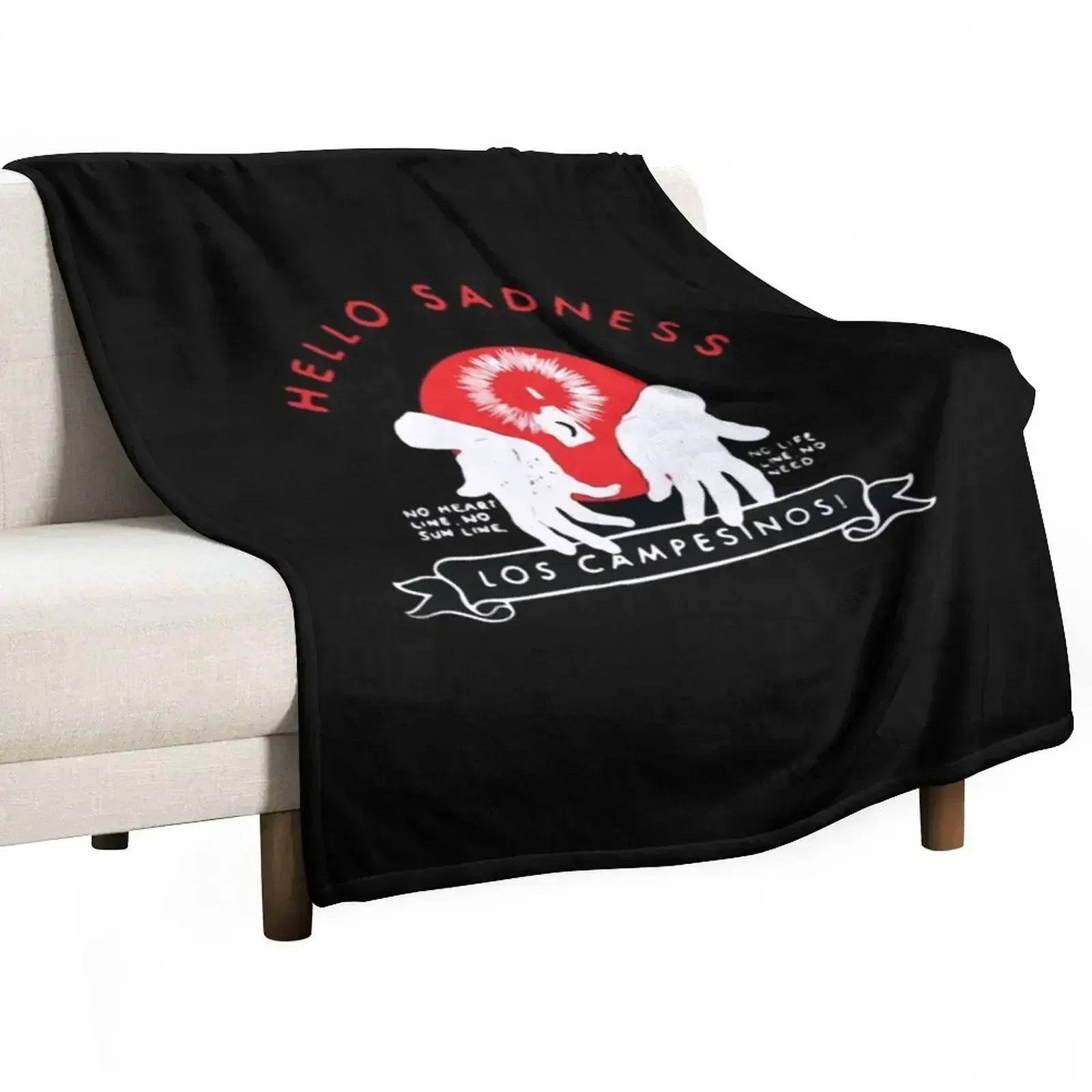 

Los Campesinos 1 Throw Blanket funny gift Luxury Designer Winter beds Plaid on the sofa Blankets