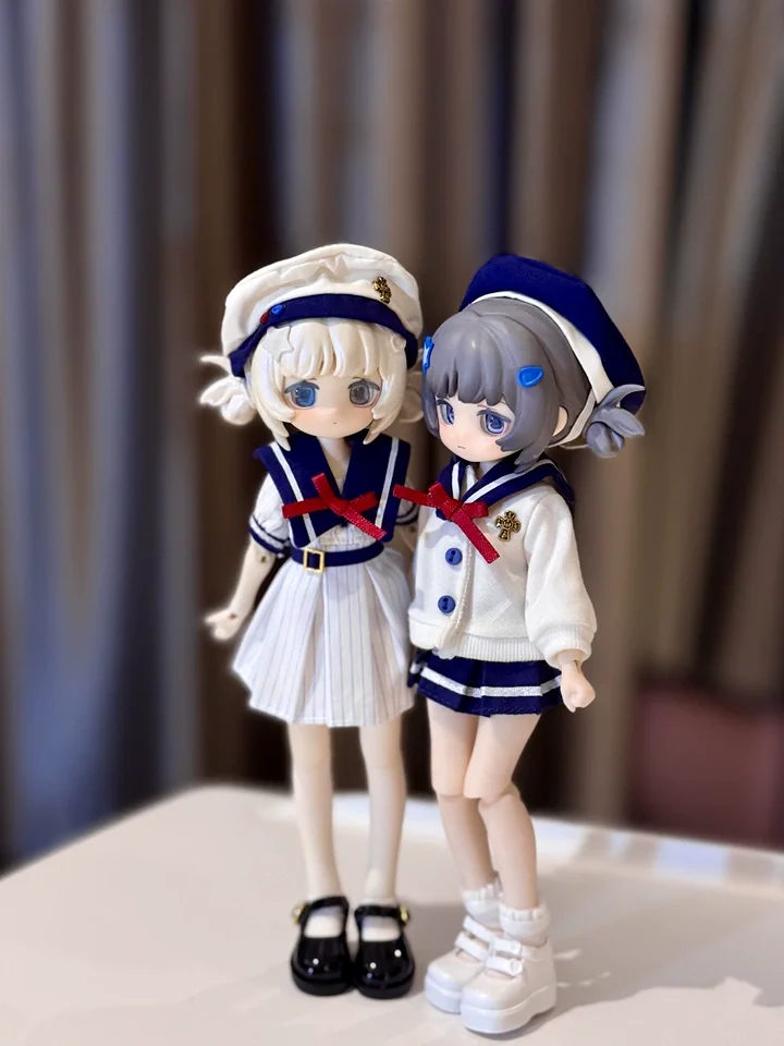 Simon Toys Little Graduate Series 12 Points BJD Dolls Handmade School Uniform Diverse Clothing movable Toys Dolls Accessories