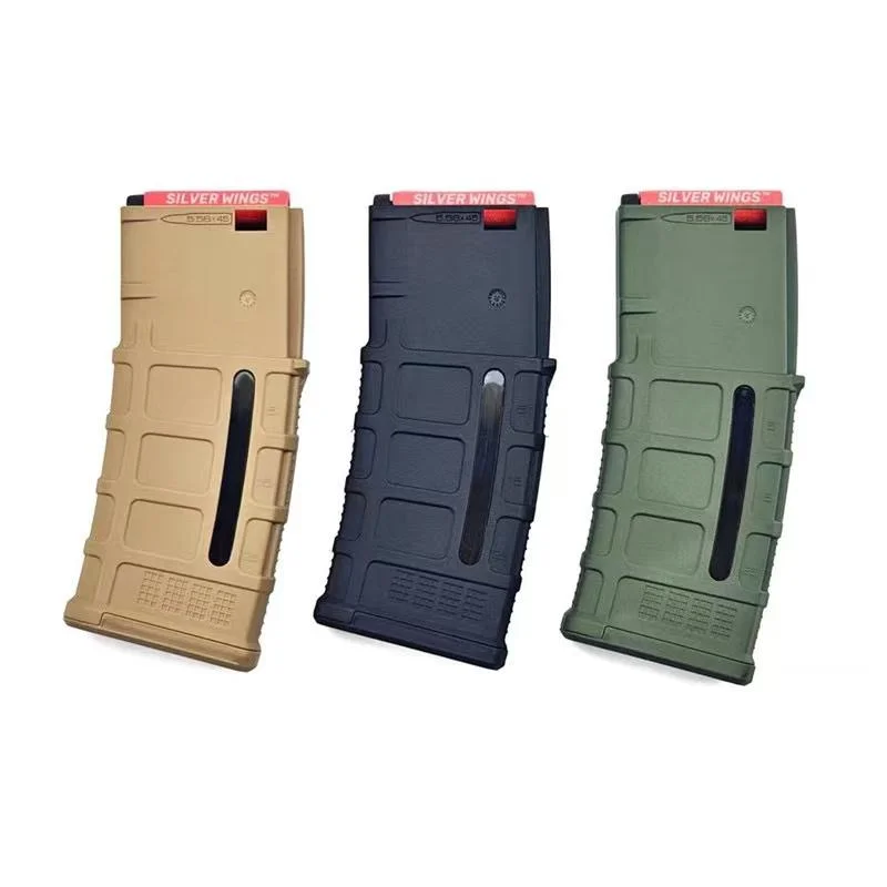 @Nuovo accessorio per pistola giocattolo con attacco di precisione Spugna in nylon ad alta velocità Apertura per finestra Clip per proiettile per uova morbide Clip per proiettile con attacco di precisione