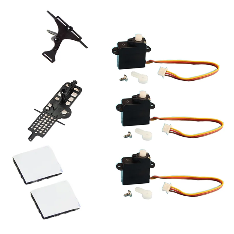 1 Set XK K110 Upgrade K110S Servo Main Frame and Servo Plate for WLtoys XK K110 K110S RC Helicopter Upgrade Parts