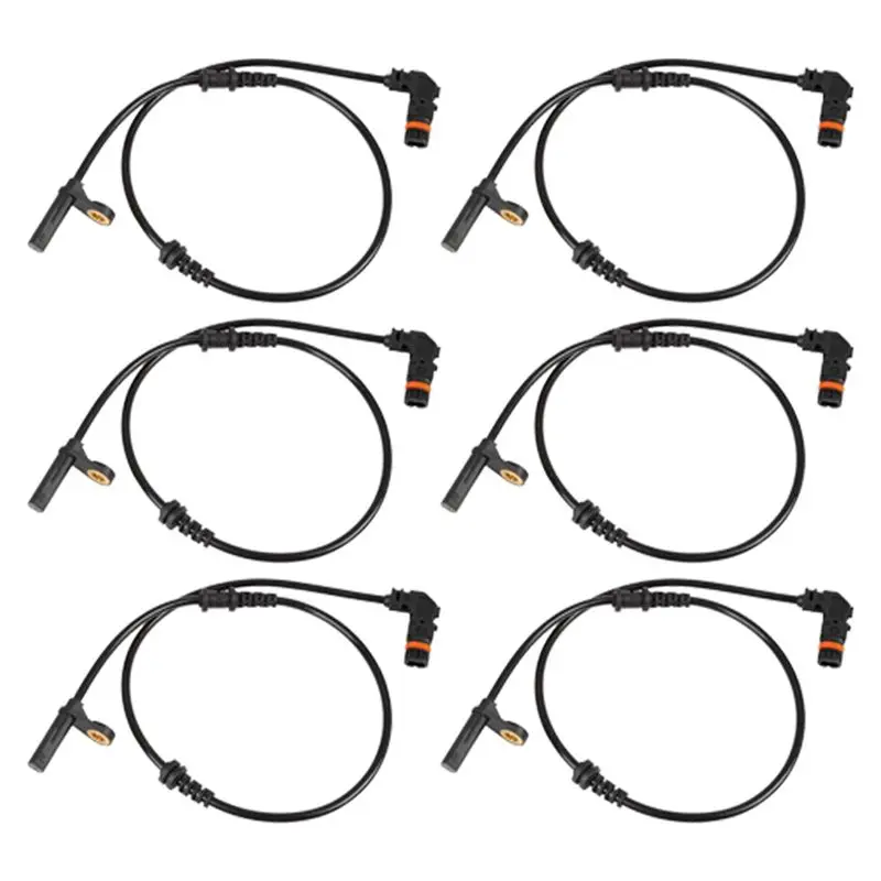 6X ABS Wheel Speed Sensor For MERCEDES BENZ C-CLASS W204 S204 Front Left And Right