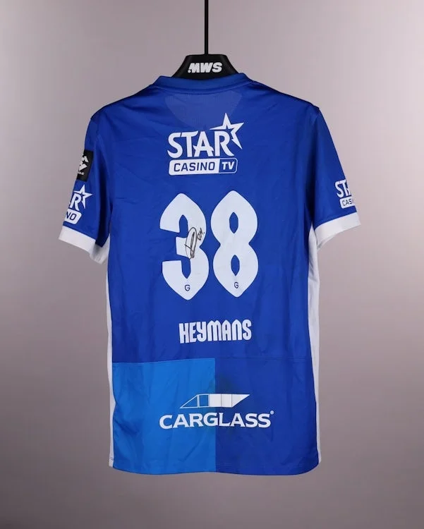 2026 KRC Genk 3D-gedrucktes Fußballtrikot für Herren, atmungsaktives, schnelltrocknendes Kurzarm-T-Shirt für den Sommer, Familien-Partnerlook – Detail 7