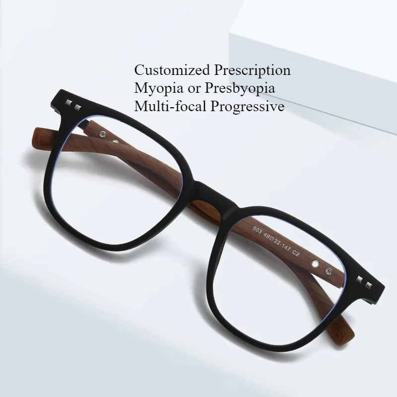 

Индивидуальные рецептурные очки для мужчин и женщин TR90, фотохромные очки для чтения при близорукости, мультифокальные прогрессивные линзы