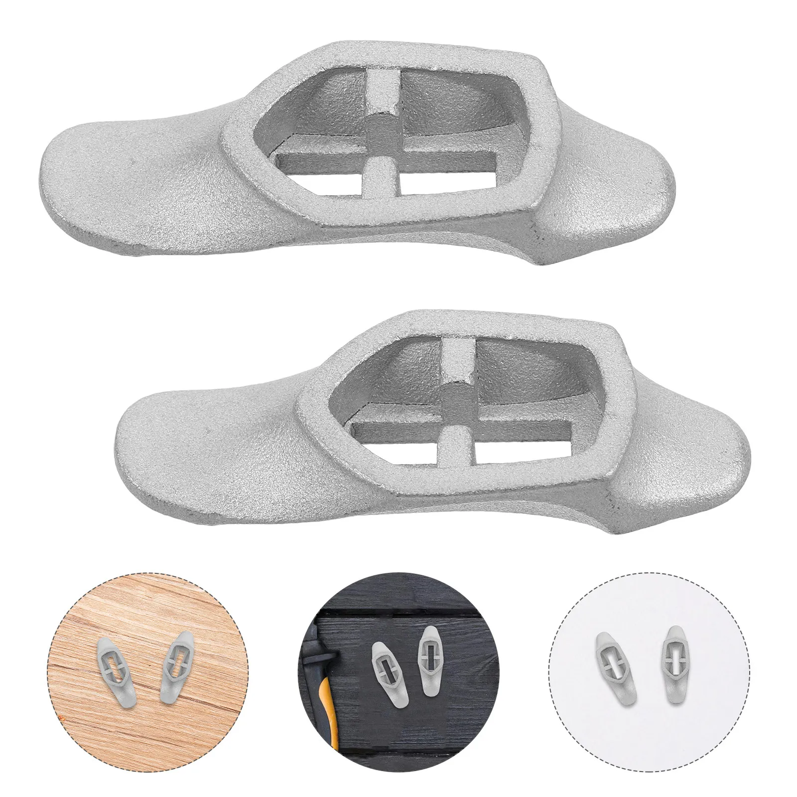 2Pcs Heavy Duty Stainless Steel Cutter Finger Guard Ideal for DIY Cutter Crafting Easy Install Secure Grip Replaceable Bolster