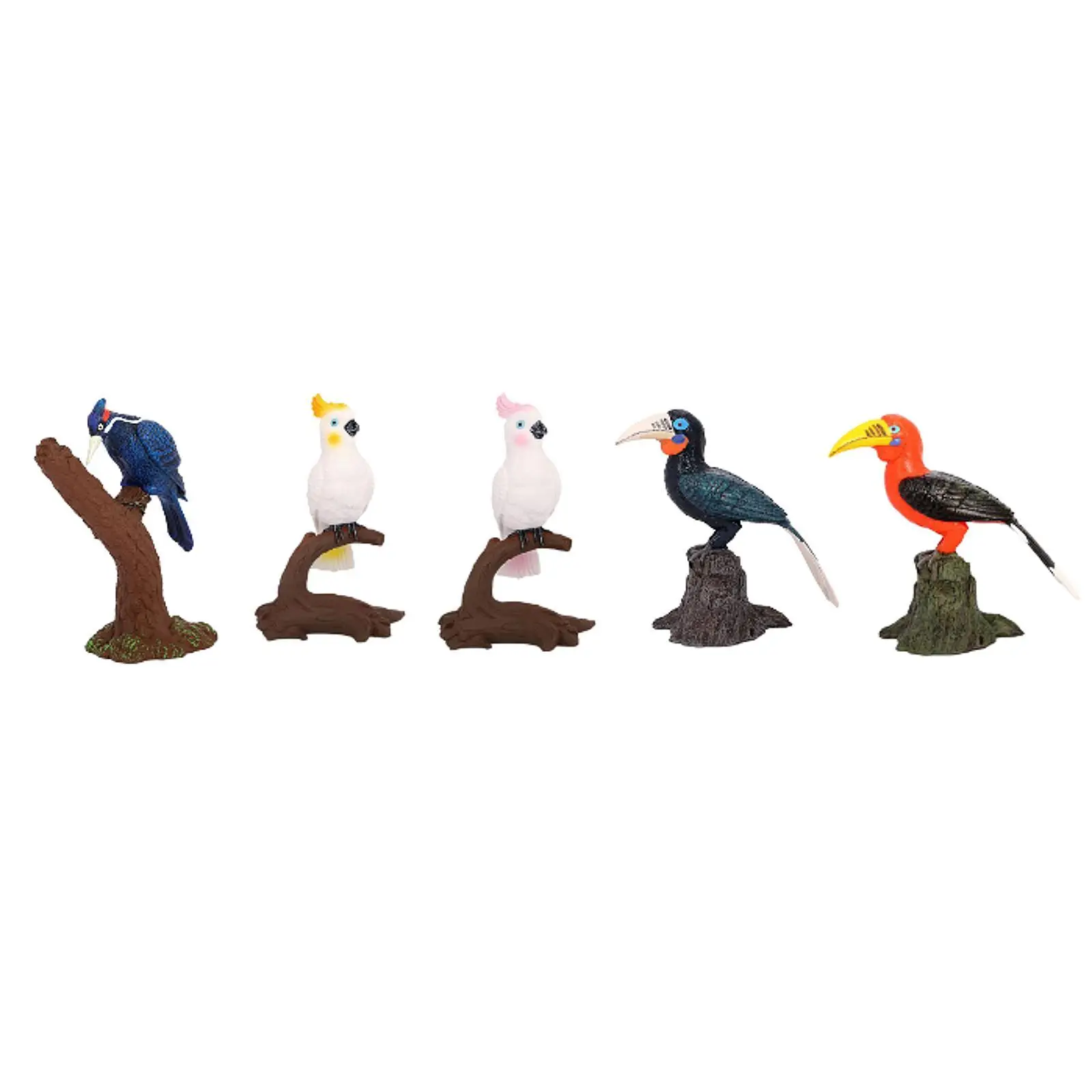 Realistisch vogelstandbeeld Vogelmodel Figuur Decoratief ornament Collectible Sculpture