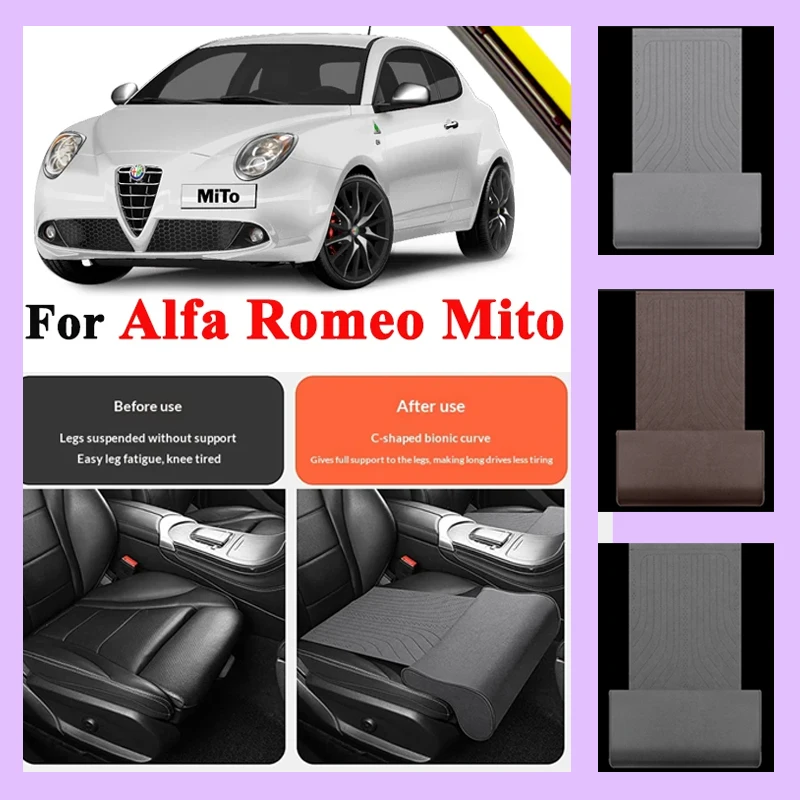 

For Alfa Romeo Mito 955 2008-2019 Car Seat Leg Support Extension Mat support pad Seat extension leg pad