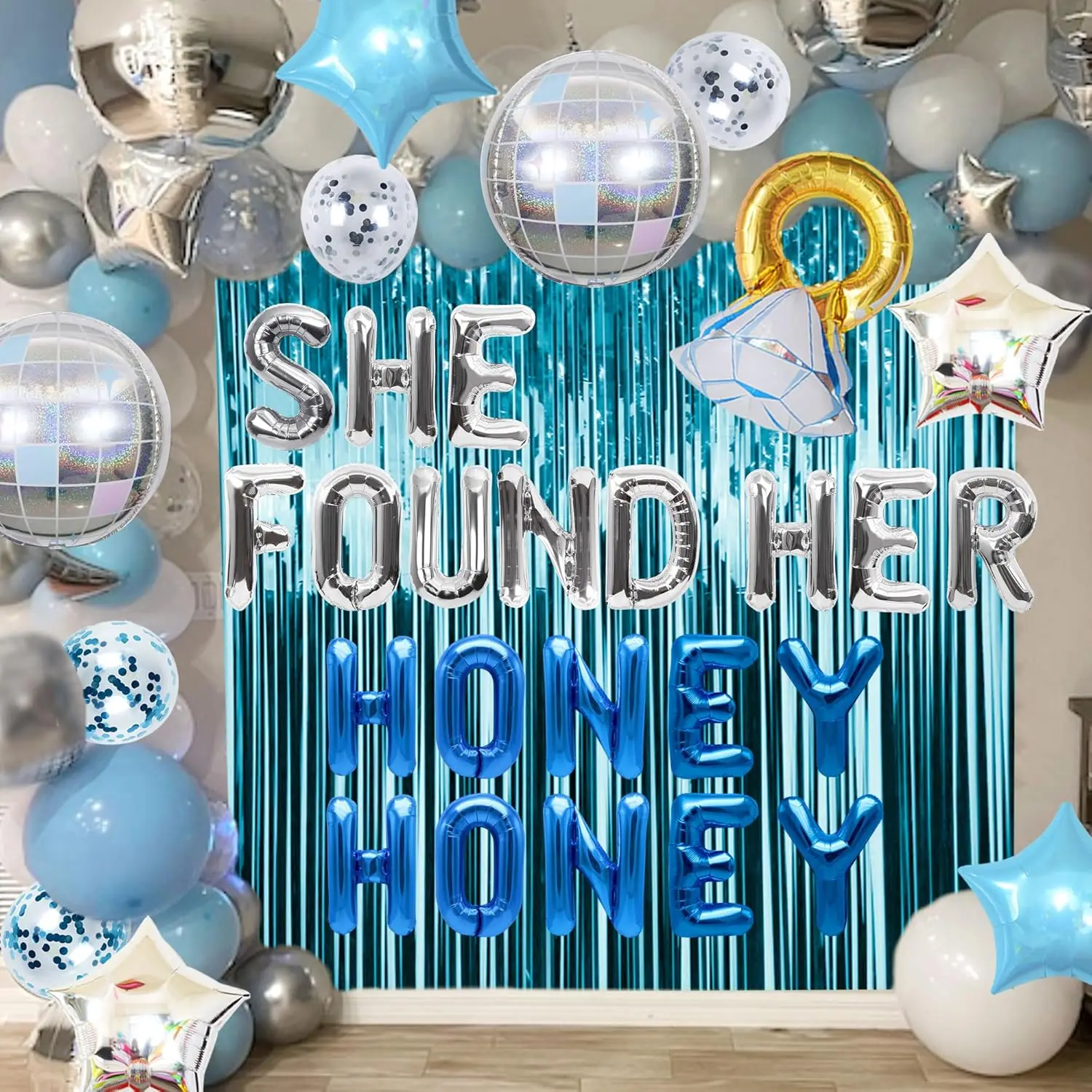 Laventy She Found Her Honey Brautparty She Found Her Honey Honey Ballons Mamma Mia Bachelorette Party Ballon