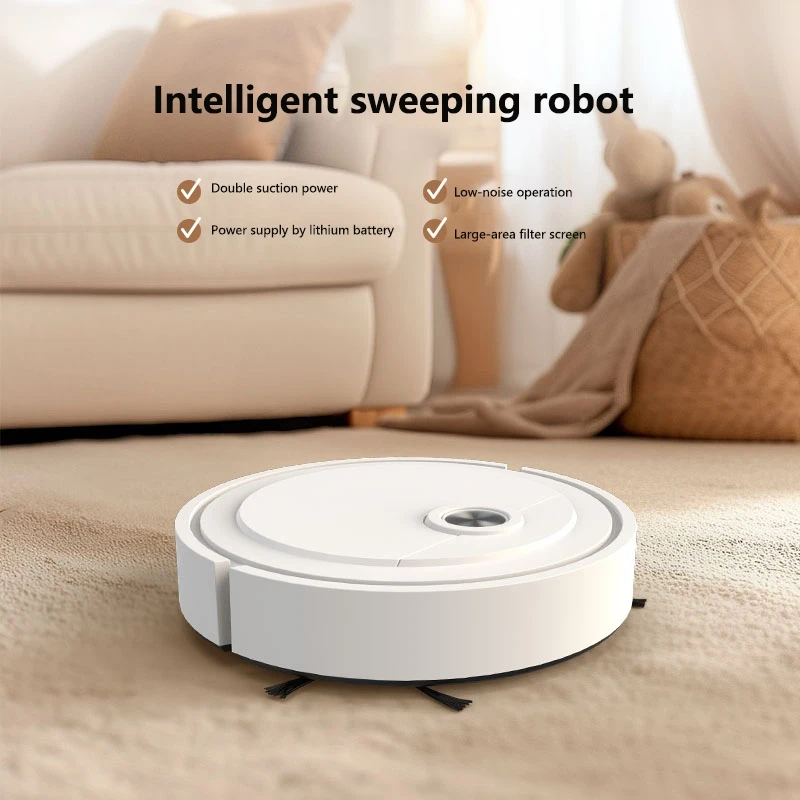 3 In 1 Smart Sweeping Robot Home Mini Sweeper Sweeping and Vacuuming Wireless Vacuum Cleaner Sweeping Robots For Home Use Hot - Image 4