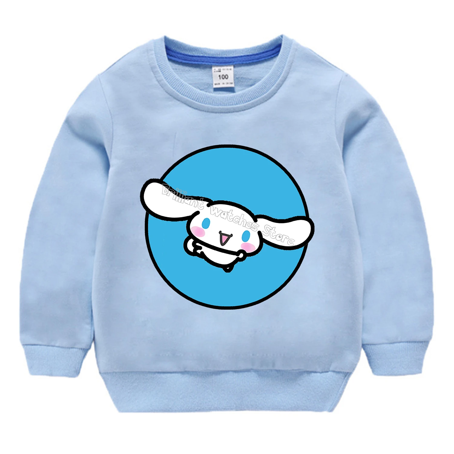 Sanrio dünne Hoodie für Kinder niedlichen Cinna moroll Kuromi Anime Kleidung Mode Mädchen Hallo Kitty Kleidung Kind Sweatshirt Tops Geschenk