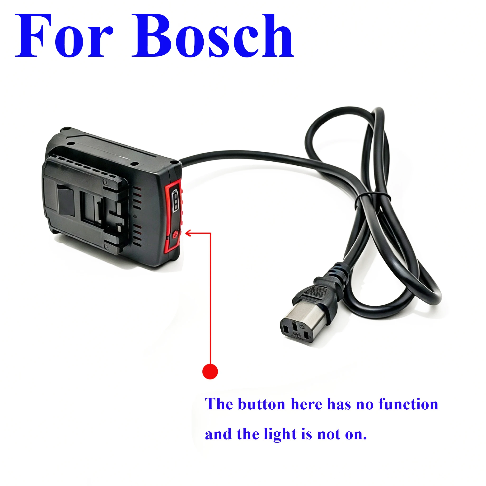 Kabelverteiler, Verlängerungsstück zur Gewichtsreduzierung, Adapter für Bosch Lithium-Batterie, für DeWALT, für Milwaukee, für Makita-Maschinen – Detail 14