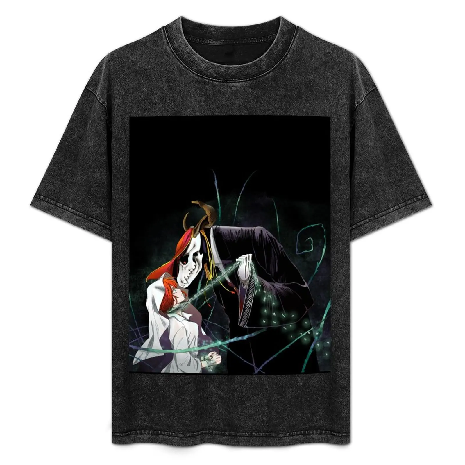 Camiseta The Ancient Magus Bride, camiseta transpirable de manga corta para entrenamiento