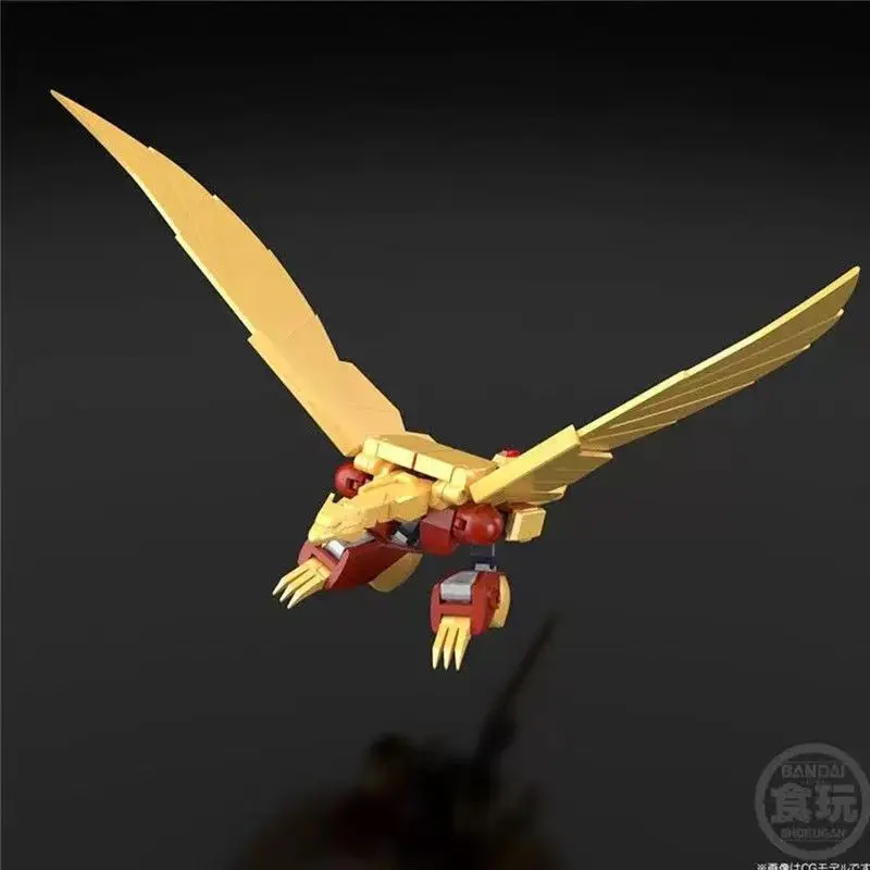 

In Stock BANDAI PB LIMITED SMP The Brave Of Gold Goldran Soka-kage 11CM ABS Anime Action Figures Assembly Model Collection Toy