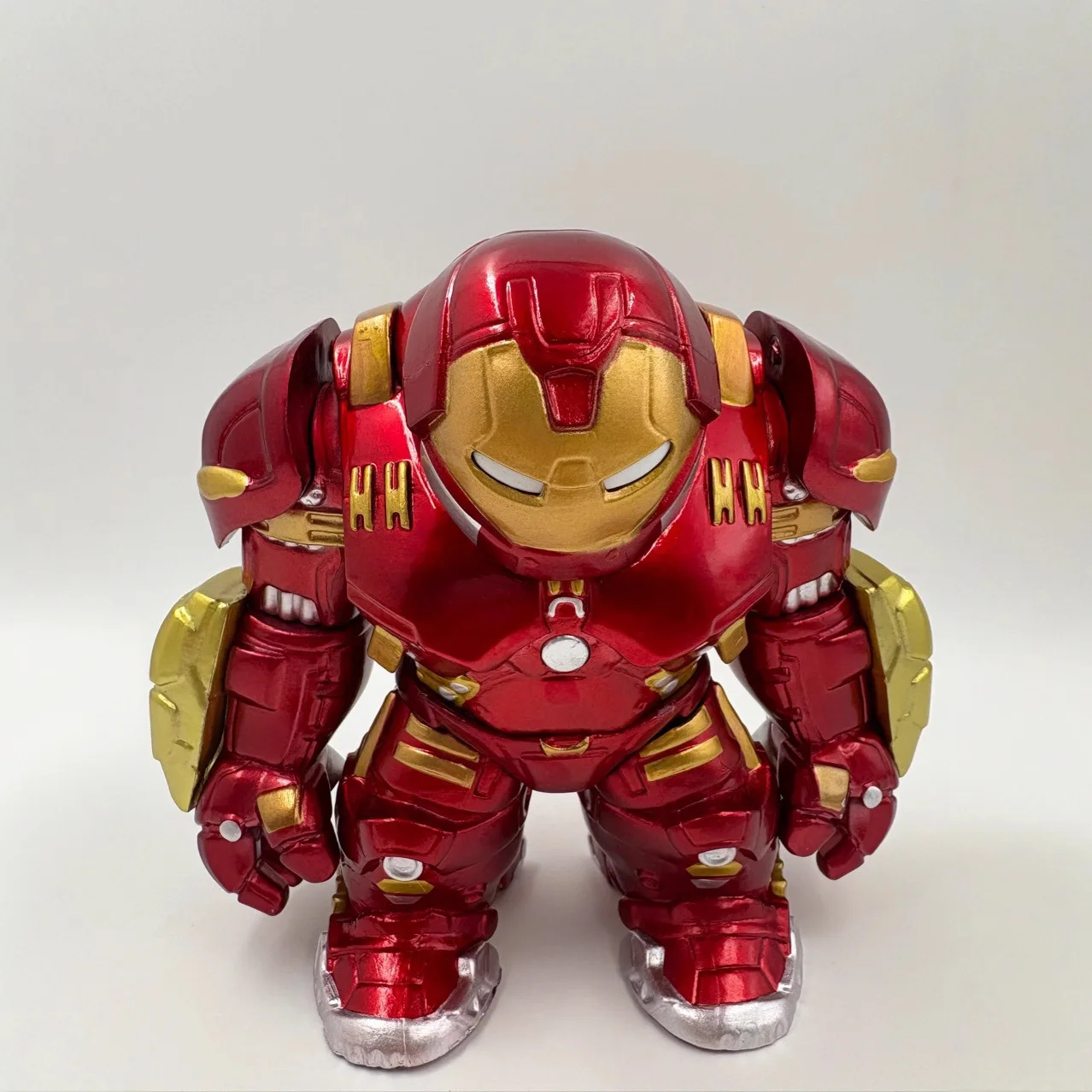 ฟิกเกอร์ไอรอนแมน ฮัลค์บัสเตอร์ ขนาด 20 ซม. รุ่น Q ฉบับ Marvel Comics อเวนเจอร์ส อนิเมะ ของสะสม ตกแต่งโต๊ะทำงาน ของขวัญสำหรับเด็กผู้ชาย