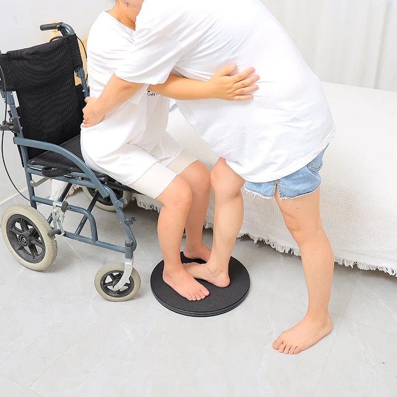 360 Degree Rotation Patient Transfer Board Transfer Turntable Change Direction Mobility Standing Device Elder Care Shifting Aid