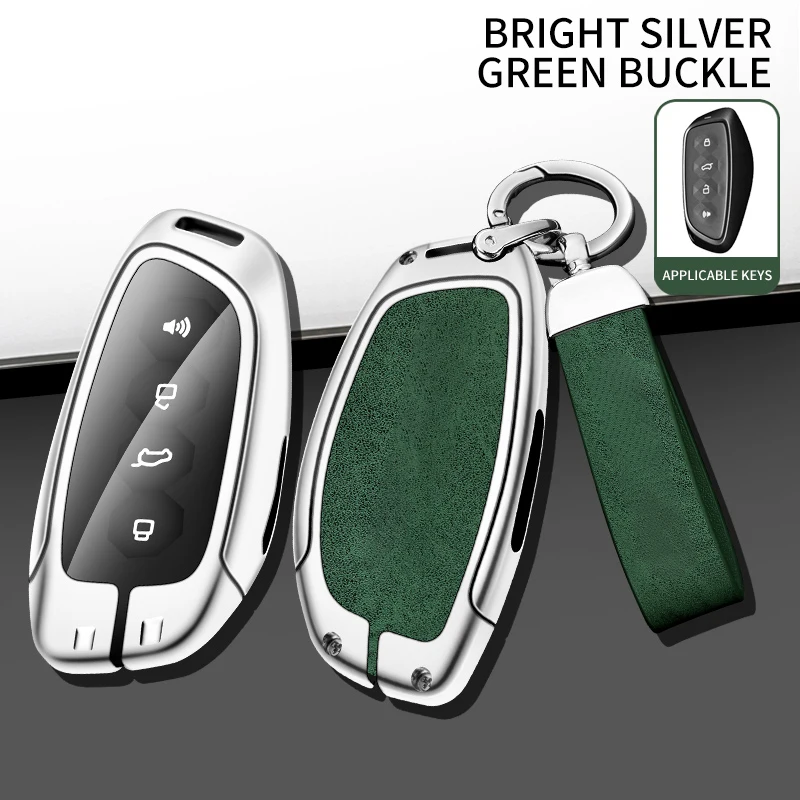 Metal Key Cover Case for Great Wall Haval H6 2024 H9 2025 Cool Dog plus Owl Dragon MAX F7 F7X Accessories Car Key Holder view 4