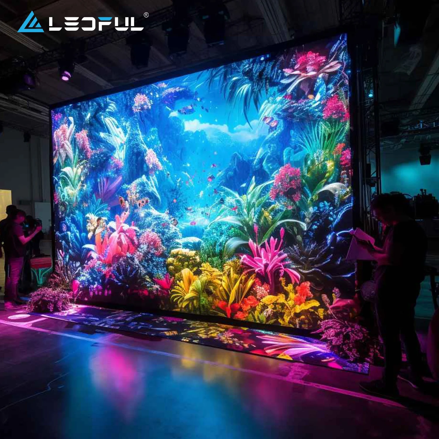 Indoor Rental Pixel Pitch 3.9MM 500X500 Buy China Stacking or Hanging Installation Stage for Concert
