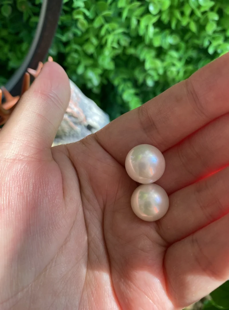 AAA Quality Natural White Naked Pearl Freshwater Edison Round High Gloss Translucent Bead Pearls For DIY Necklace Earrings