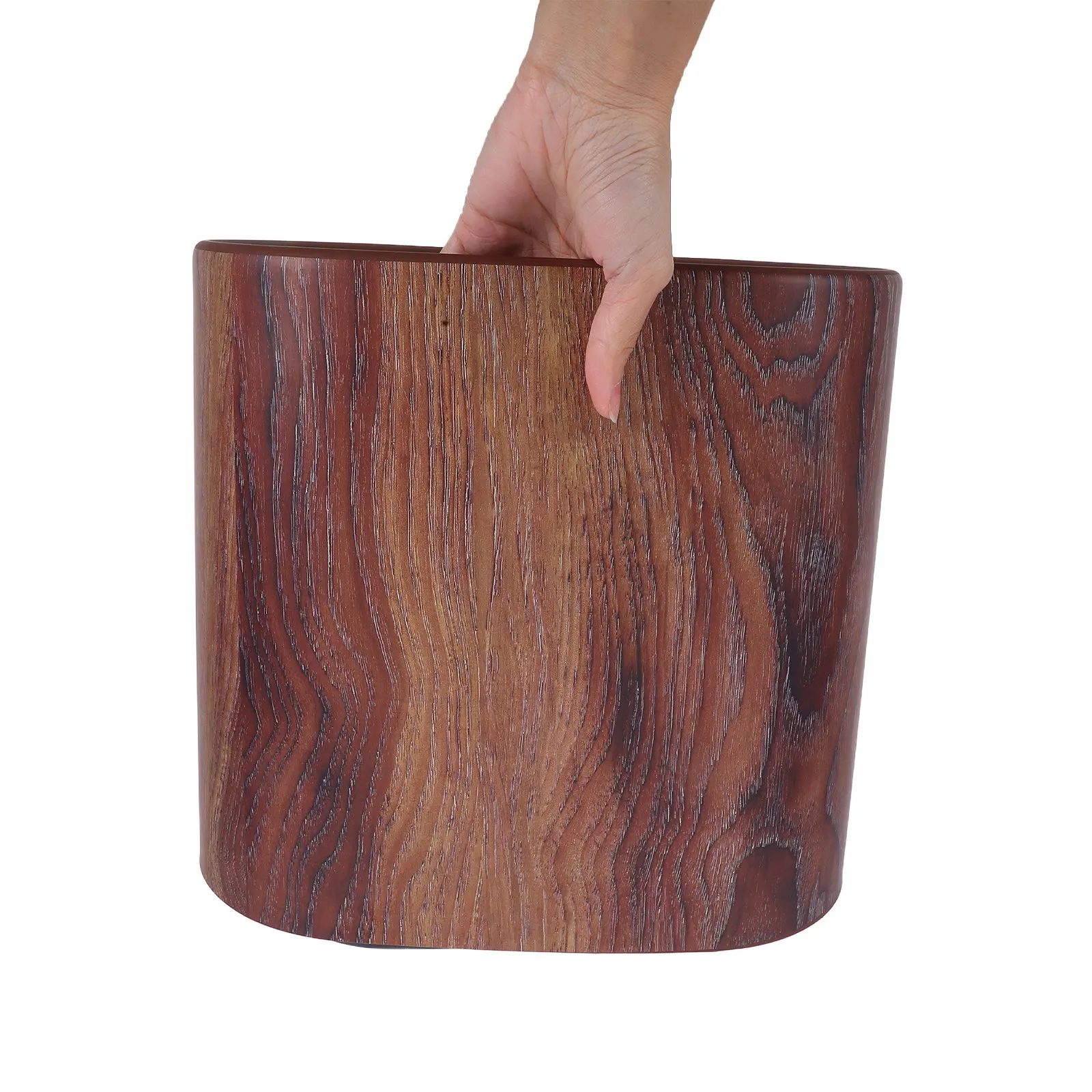 

Элегантное узкое мусорное ведро из мрамора для экономии пространства: для ванной, кухни, спальни, гостиной, домашнего офиса, отеля, напольное.