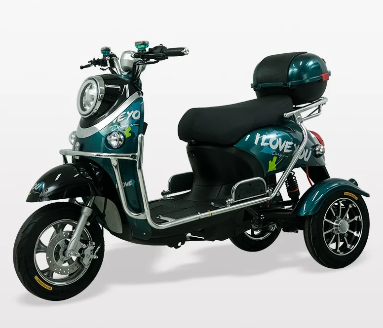 

EEC Factory Sale Electric Tricycle 60V 72V 20Ah Open Three-Wheel Passenger Motorized Vehicle High Excellent Workmanship