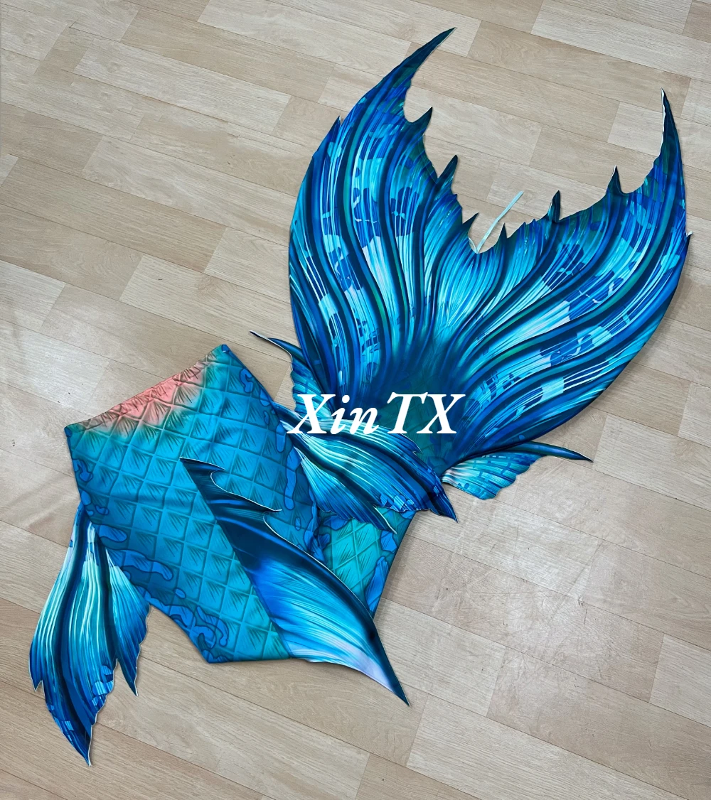 New Women Mermaid Tail Adult Big Mermaid Tail Club Sexy Bikini Swimsuit Bra Oceanarium Performance Pool Party Stretch Fabric2024