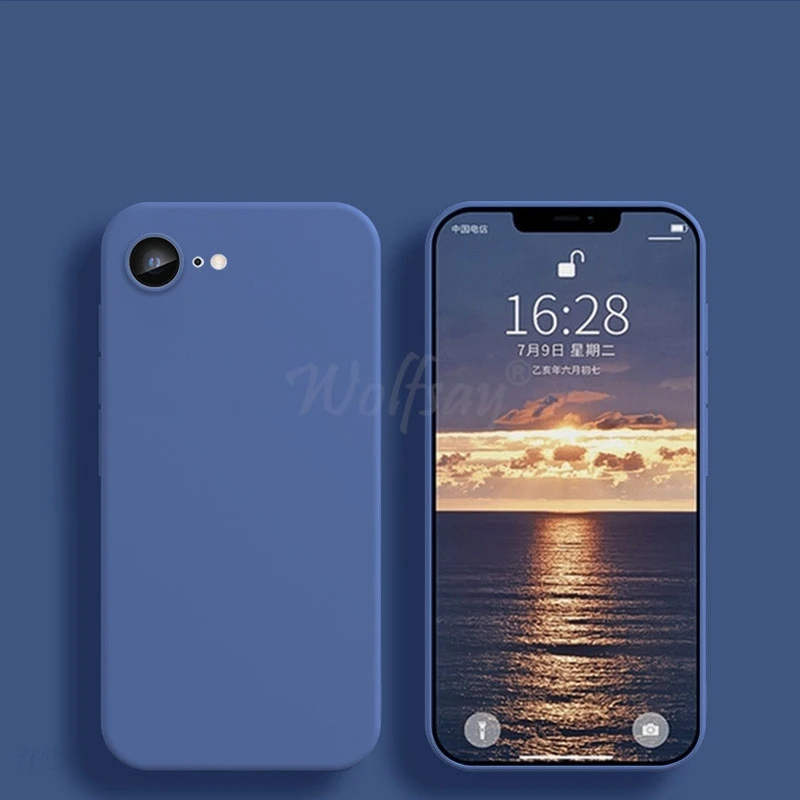 Für iPhone 17 E Hülle Flüssigsilikon Einfarbiger Gummi Für iPhone 17 E Hülle TPU Sturzschutz-Schutzhülle Für iPhone 17e 16e Hülle – Detail 13