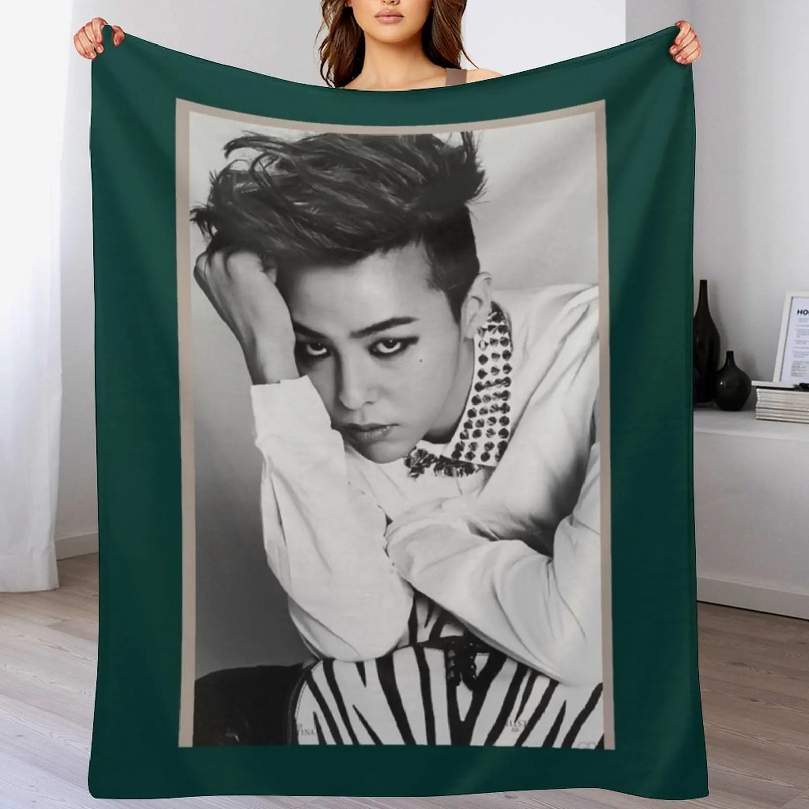 

Bigbang G-Dragon Throw Blanket Luxury St Shaggy Blankets For Sofas Blankets