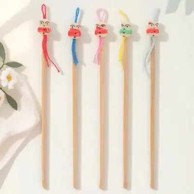 5Pcs Bamboo Earwax Removal Tools Portable Ear Spoons Delicate Cleaning Supplies Efficient Earwax Picks - view 6